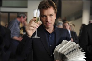 Ewan Mc Gregor en el film Ghost writer