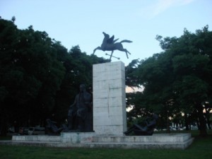 Monumento a Rubén Darío en Buenos Aires