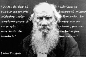 La condición ideal en la tierra según Tolstói