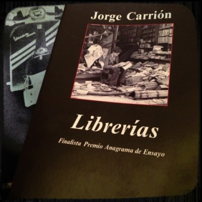 Las librerías según Jorge Carrión