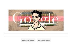 Doodle de Simone de Beauvoir