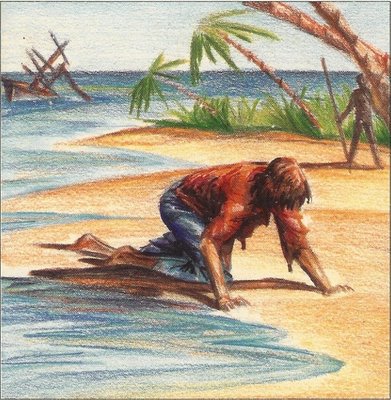 El mito del hombre salvaje y Robinson Crusoe