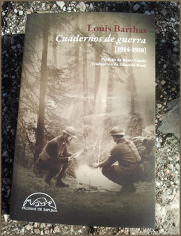 «Cuadernos de guerra» de Louis Barthas —Editorial Páginas de Espuma—