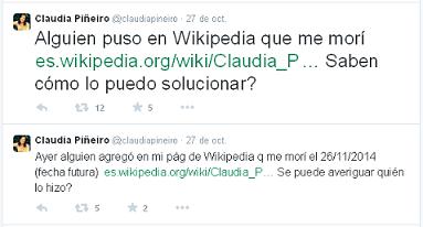 Twitter de Claudia Piñeiro