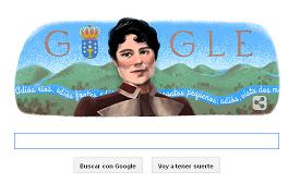 Doodle de Rosalía de Castro