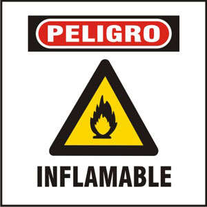 Césped, atribuirse e inflamable