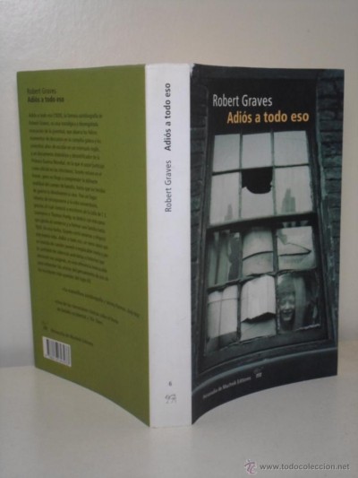 "Adiós a todo eso", de Robert Graves