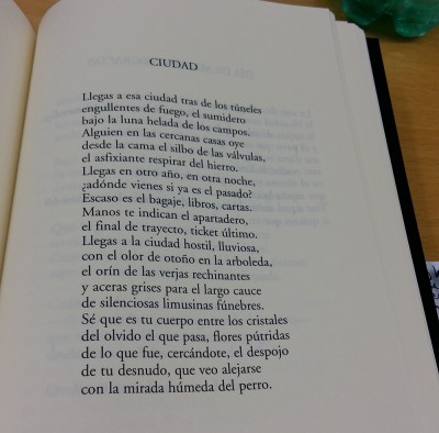 La poesía de Pablo García Baena