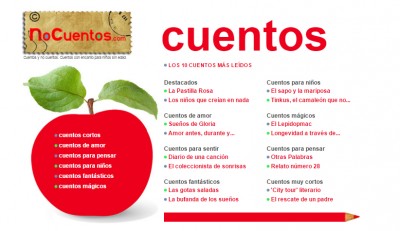 Algunas webs de cuentos infantiles