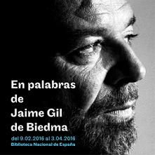 En palabras de Jaime Gil de Biedma