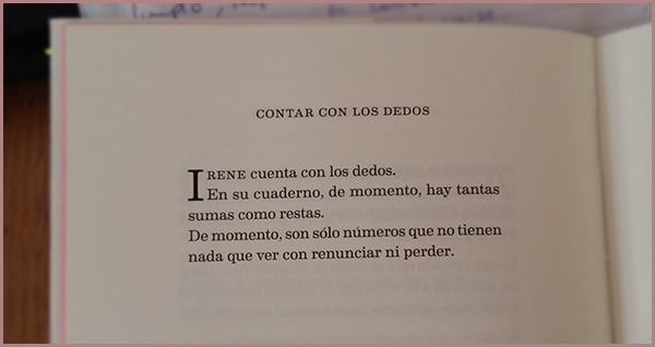 «Contar», de José María Cumbreño —Editorial Papeles Mínimos—