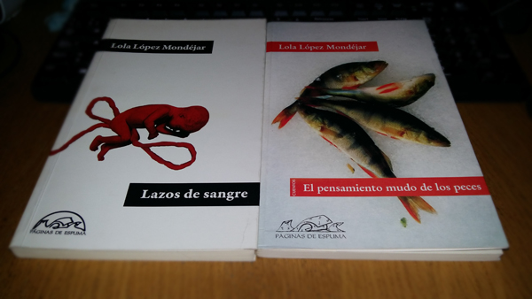 Dos libros de Lola López Mondéjar en Páginas de Espuma