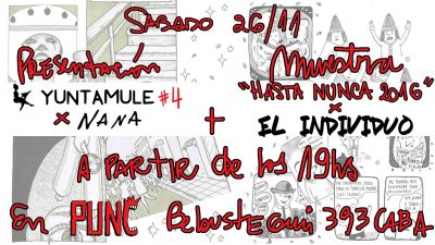 "Yuntamule" y el Mundo del Fanzine, otras formas de crear artliteratura
