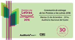 Premios a las Letras