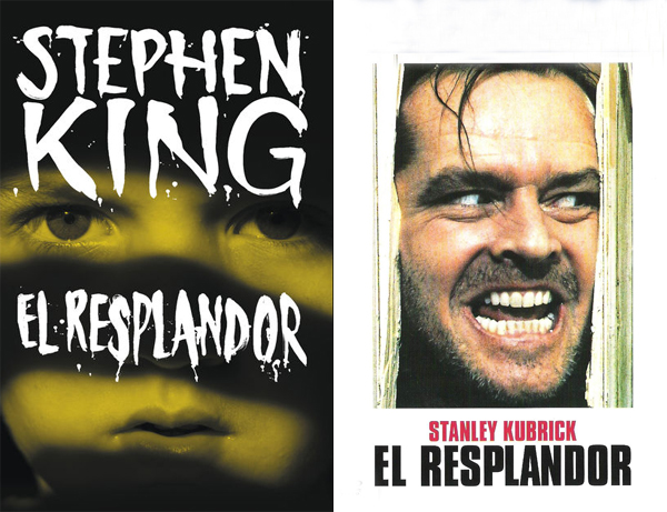 "El resplandor" (King VS Kubrick): Libros de Película