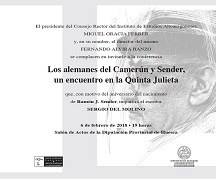 Conferencia sobre Ramón J. Sender