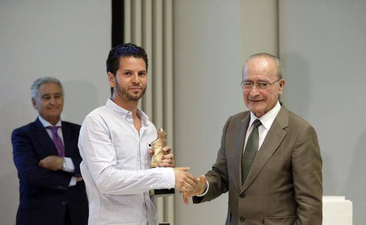 Diego Medina Poveda recibe el Premio Manuel Alcántara