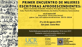 Encuentro de Mujeres Escritoras Afrodescendientes