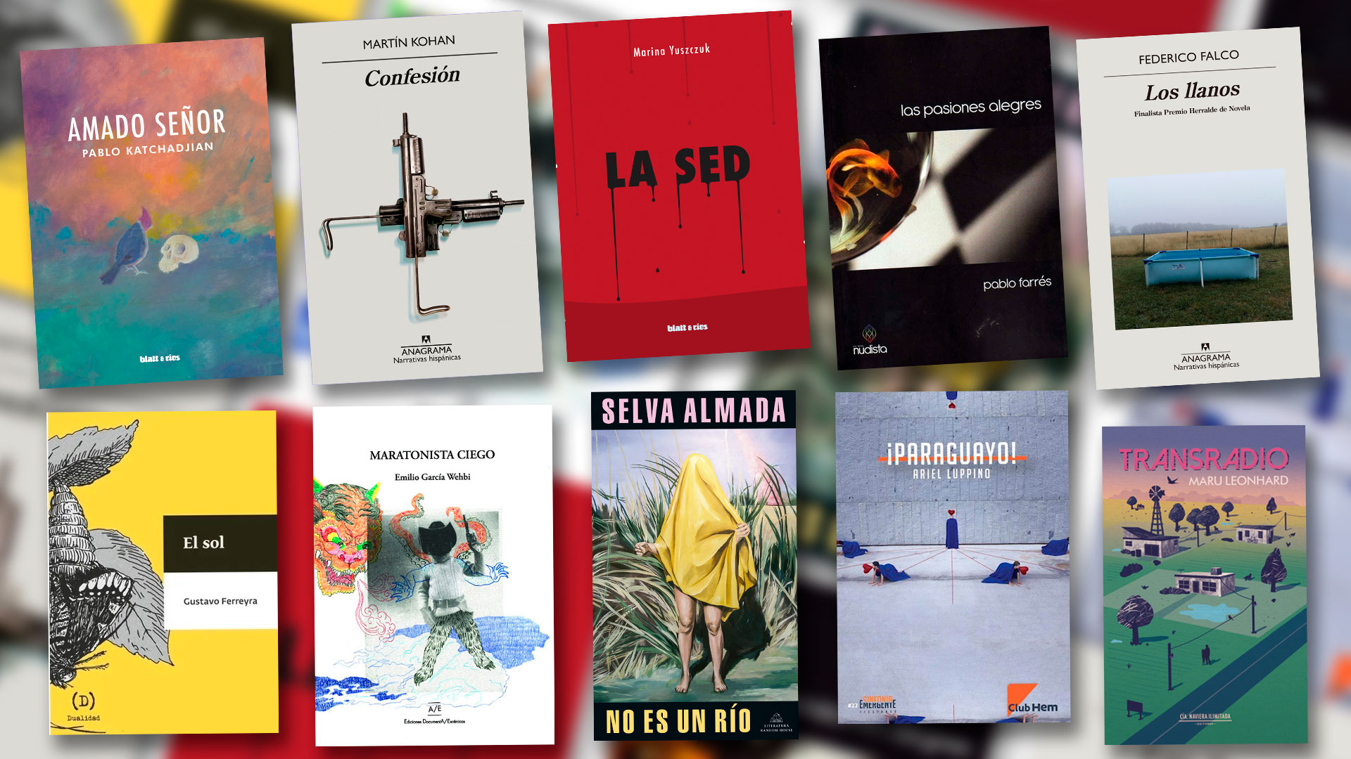 Novelas finalistas del Premio  Filba