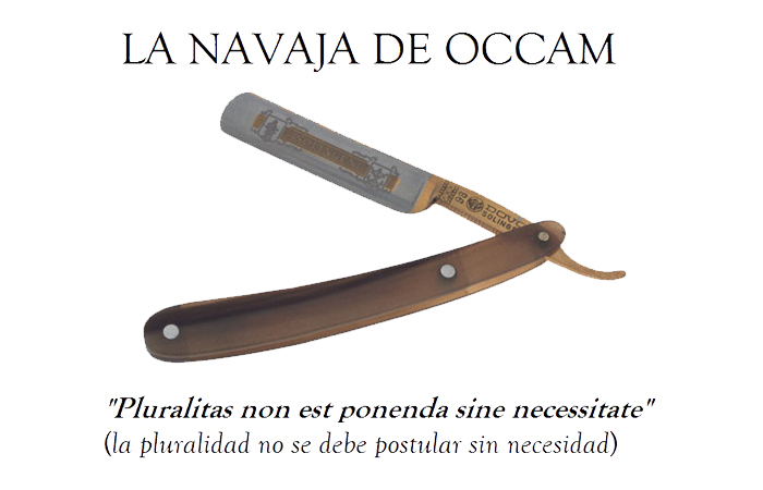 La navaja de Ockham aplicada a la escritura