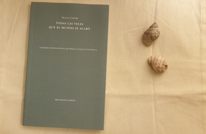 "Todas las veces que el mundo se acabó" de Olalla Castro Hernández