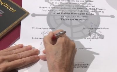 XXXIV Premio Internacional de Poesía José Hierro