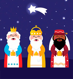 Los Reyes Magos en la literatura