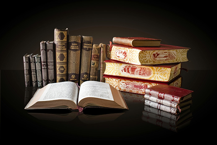 Una biblioteca clásica