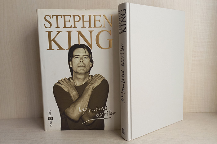 Portada de Mientras escribo de Stepehn King