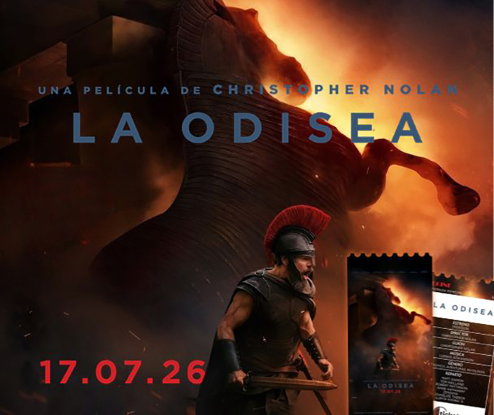 Publicidad película La Odisea de Christopher Nolan